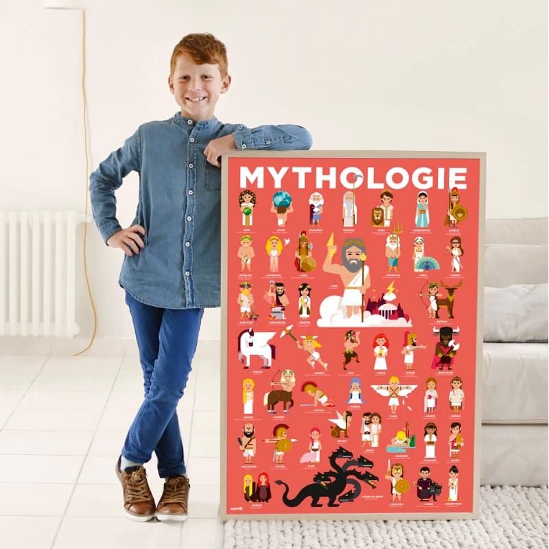 Poster + stickers DRAPEAUX DU MONDE (7-12 ans) - Poppik